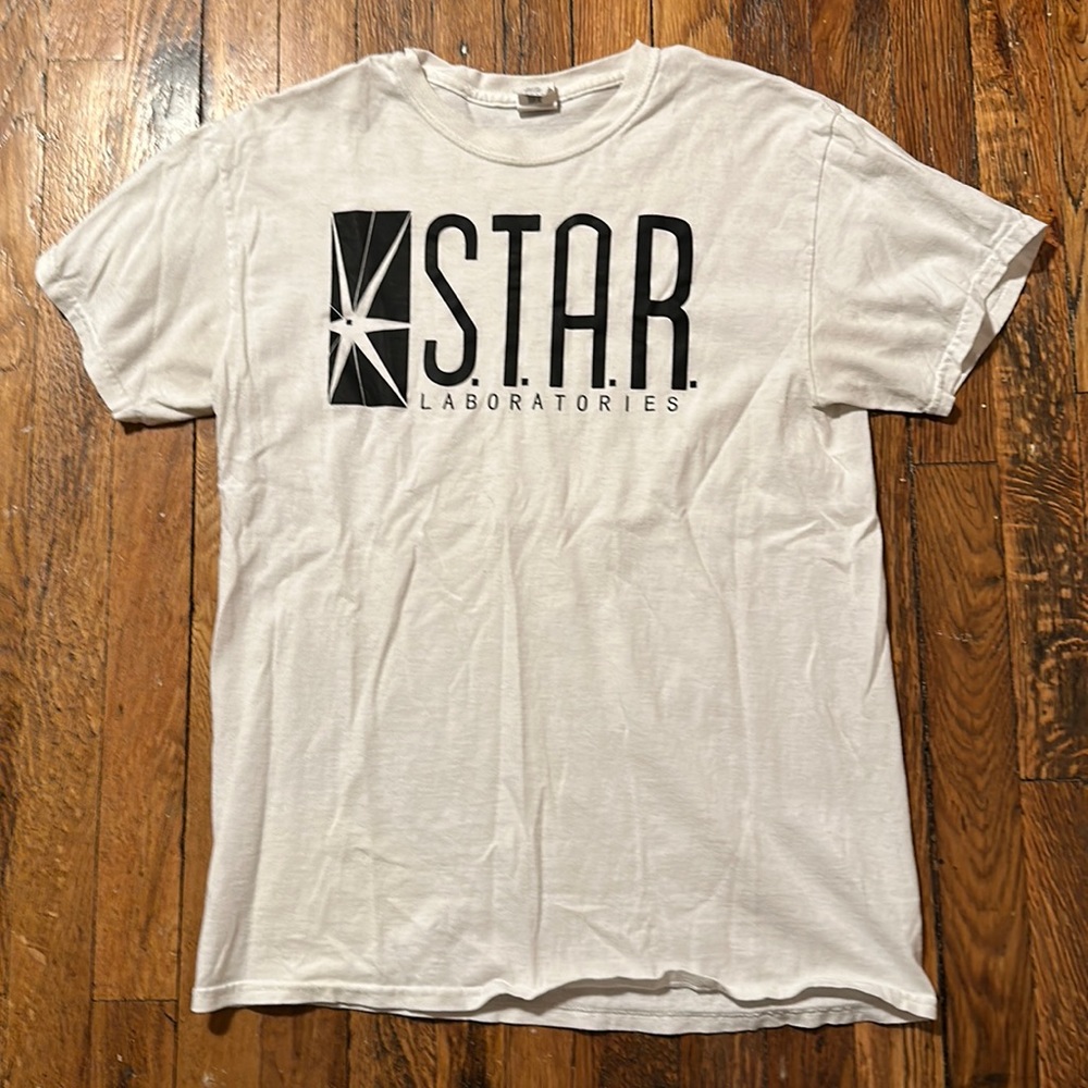 Star Labs “The Flash” T-shirt - Medium, White